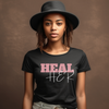 Heal Her t-shirt | Black | Inspiration | Unisex | Faith based t shirt | Crew Neck